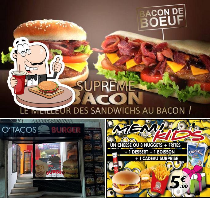 Les hamburgers de O'Tacos Burger will satisferont différents goûts