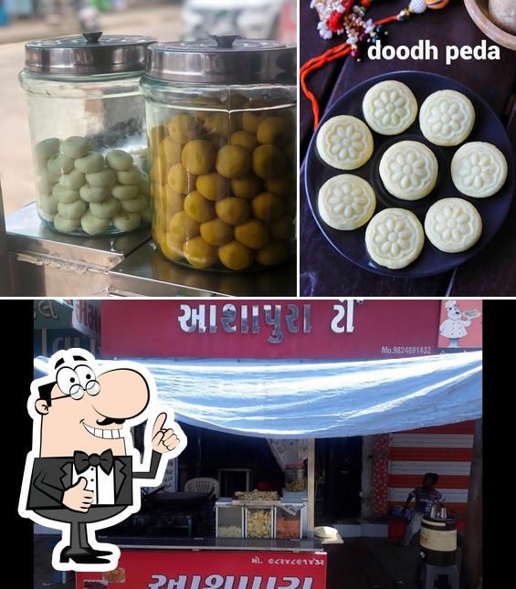 Ashapura gathiya and tea