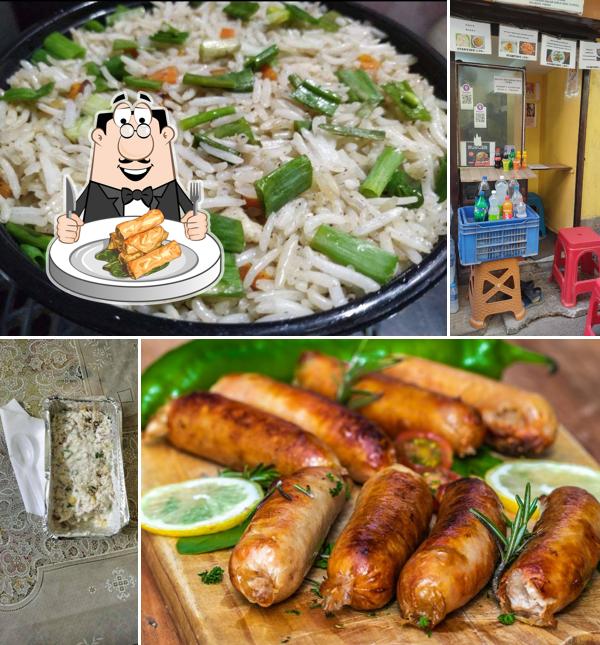 Spring rolls at Fnf Food Corner