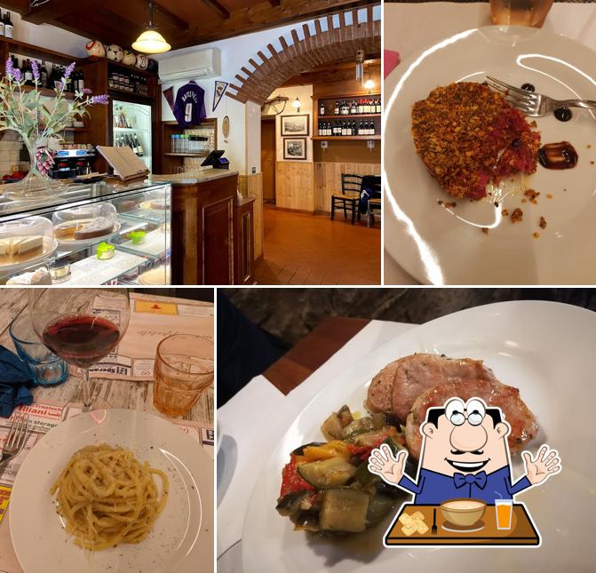 Platti al Osteria Il Grappolo Firenze