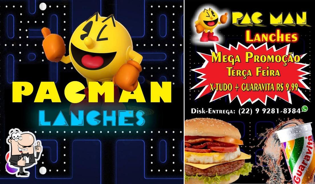 Here's an image of PAC MAN lanches