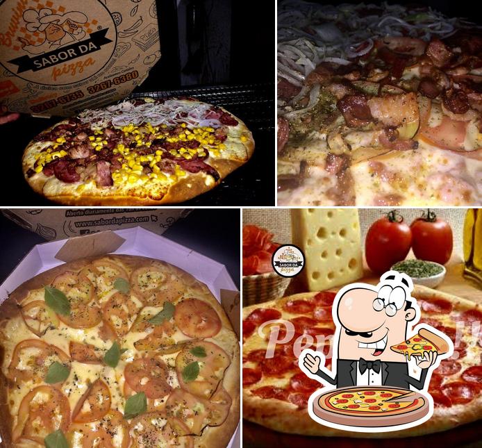 Consiga pizza no Sabor da Pizza