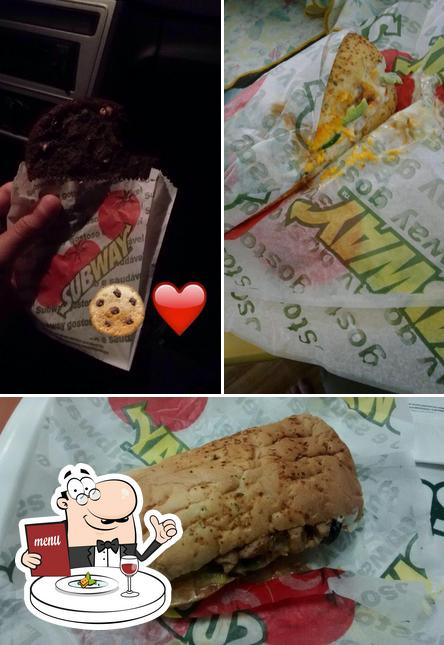 Comida em Subway