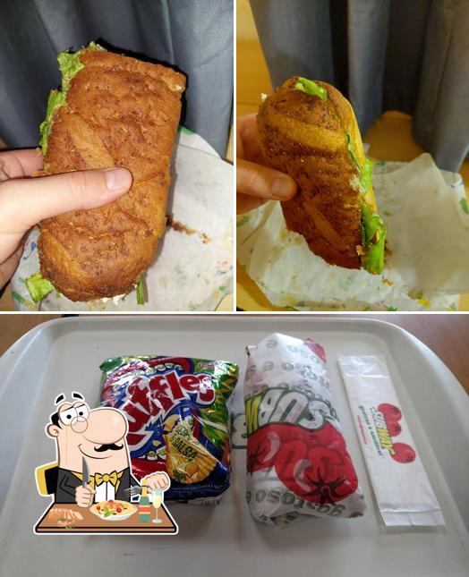 Comida em Subway