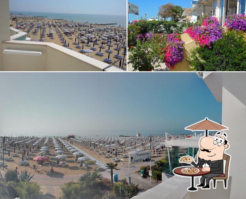 Gli esterni di Hotel La Marée