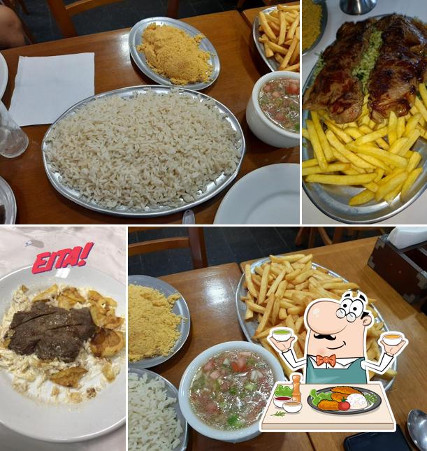 Platos en Alfa Bar