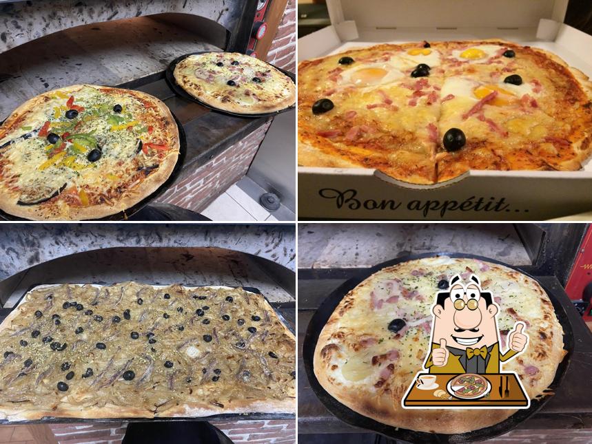 Essayez de nombreux genres de pizzas