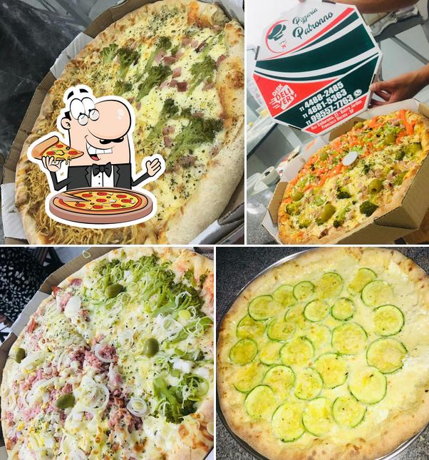 Consiga diferentes variedades de pizza