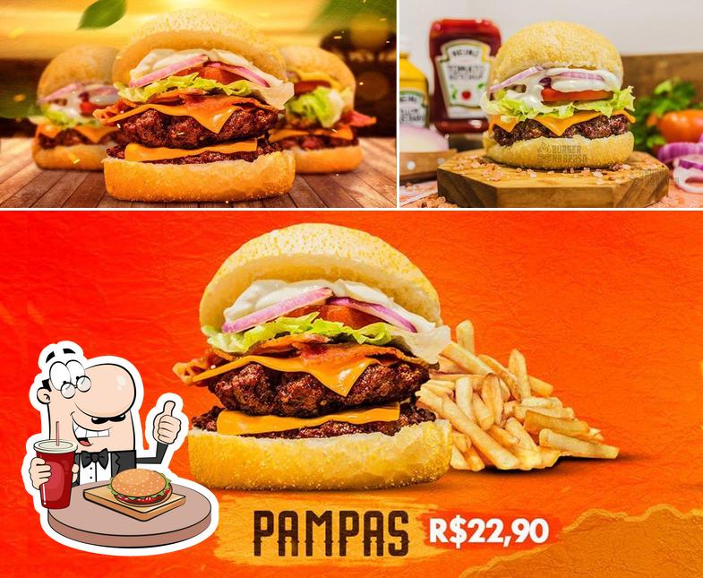 Os hambúrgueres do Burger na Brasa irão saciar uma variedade de gostos