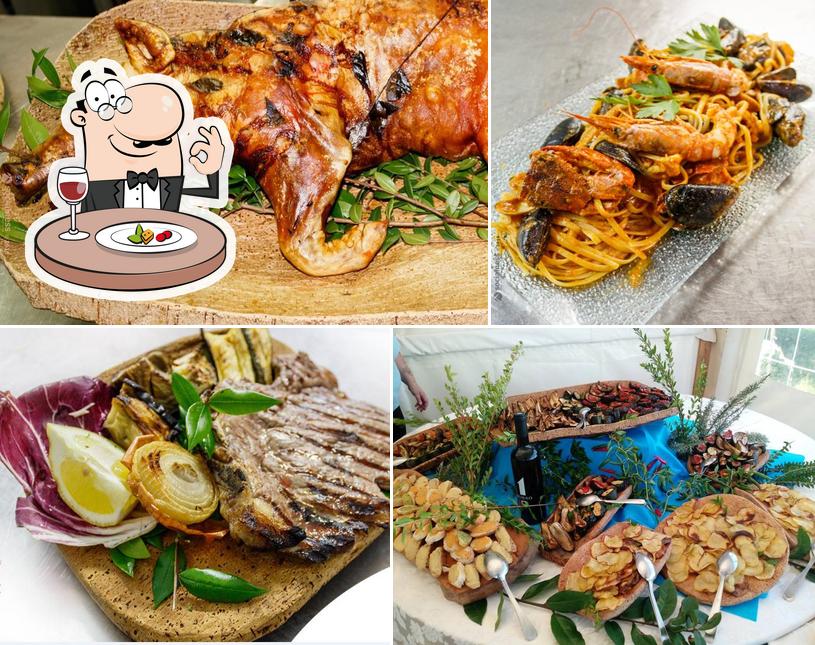 Cibo al Ristorante Pizzeria Li Nibari