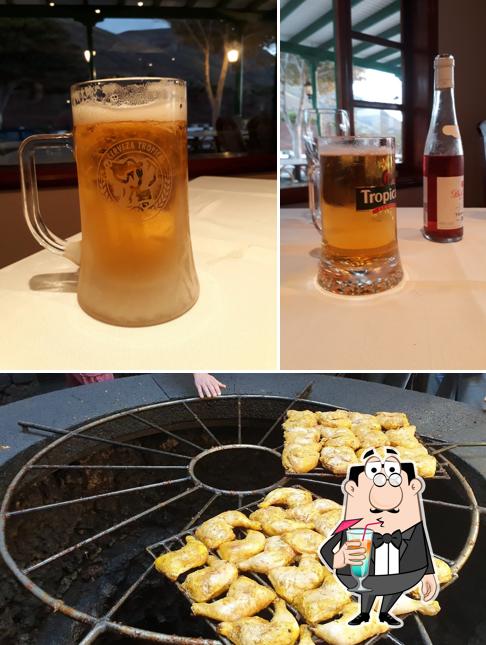 Las fotos de bebida y comida en Restaurante El Campo