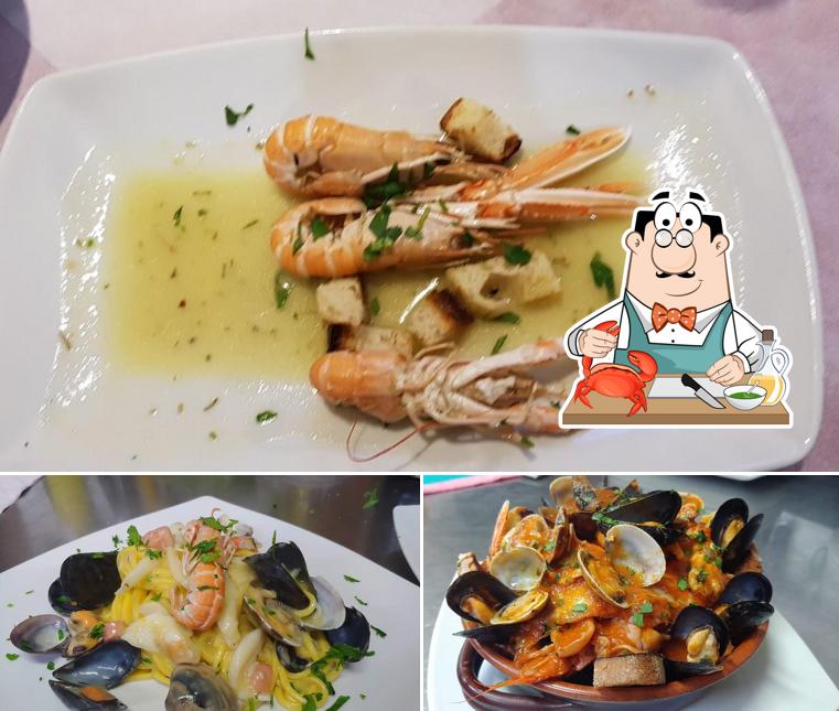 Ordina la cucina di mare a il laghetto