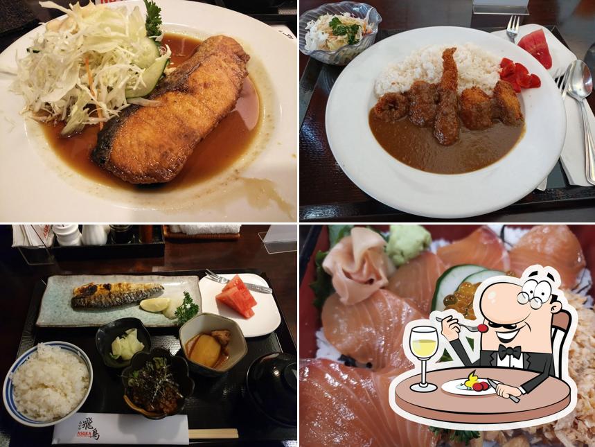 Food at Asuka Restaurant