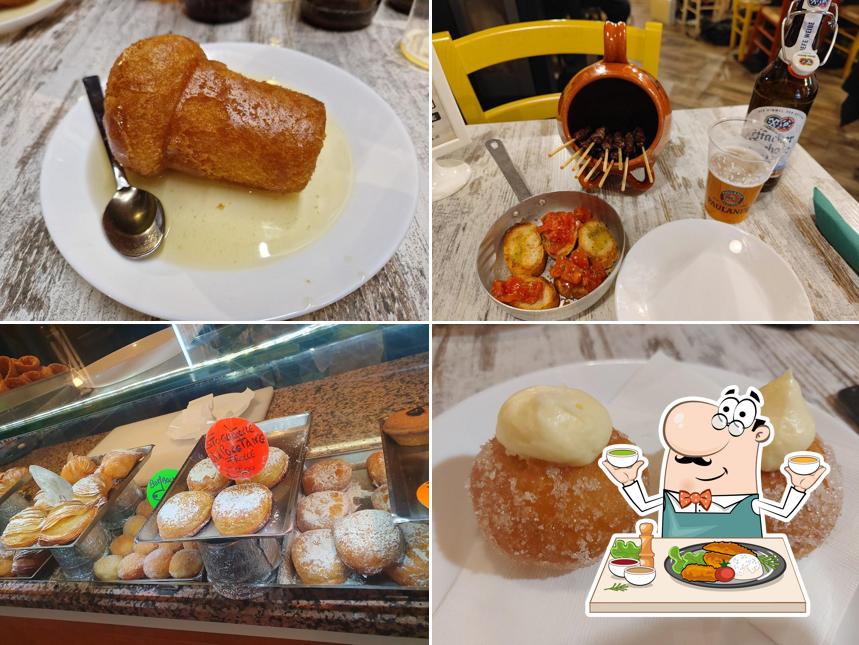 Cibo al A Casa di Pulcinella