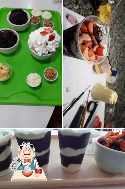 Duda Açaí serve uma gama de pratos doces