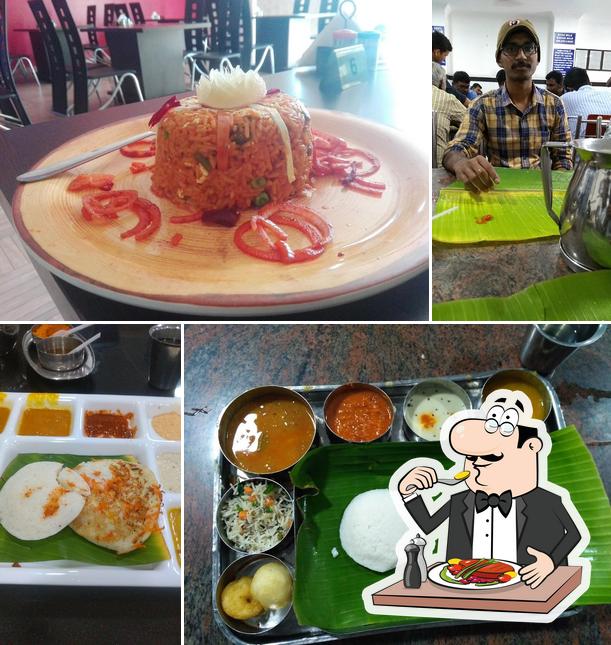 Food at SALEM RAVICHANDRAN HOTEL