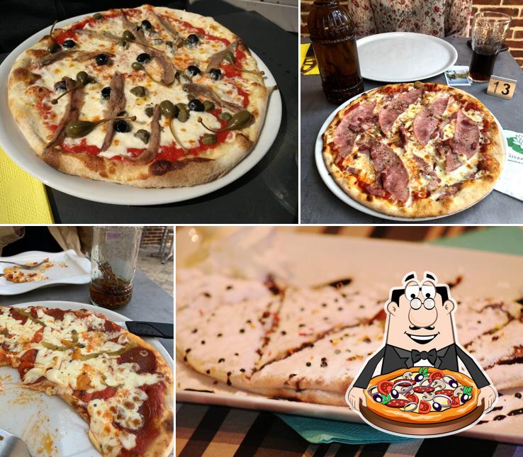 Choisissez différents genres de pizzas