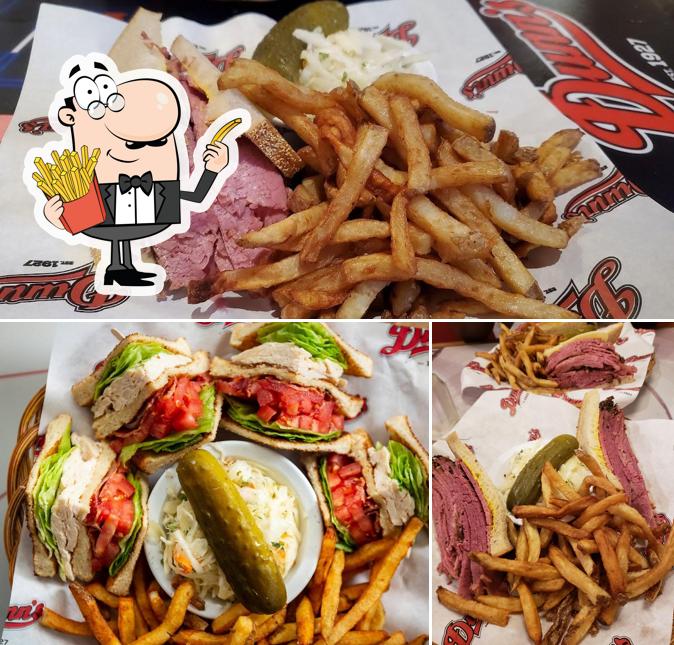 Dunn's Famous, 1249 Metcalfe St in Montreal Restaurant menu and reviews