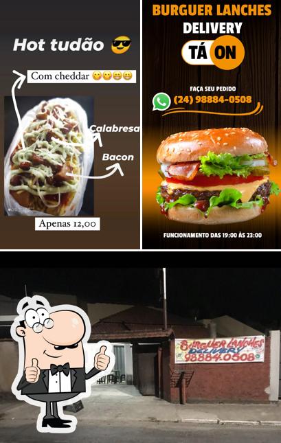 Look at the pic of Burguer lanches