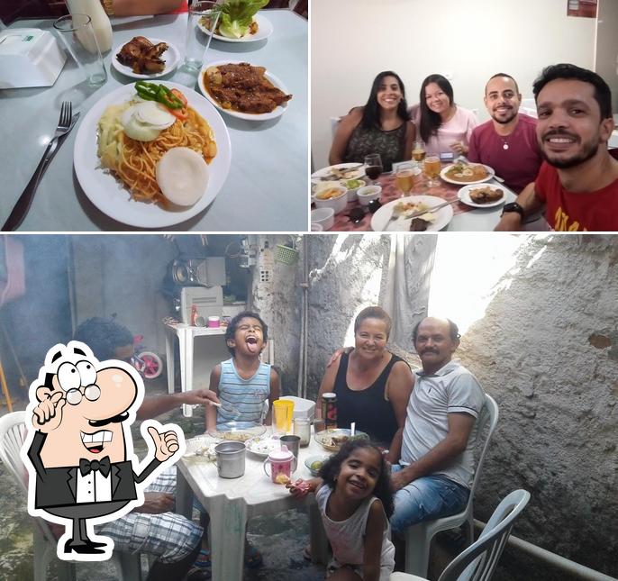 Entre diferentes coisas, interior e comida podem ser encontrados a Restaurante Do Jota