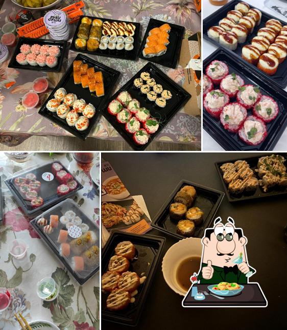 Nourriture à Rubi Sushi