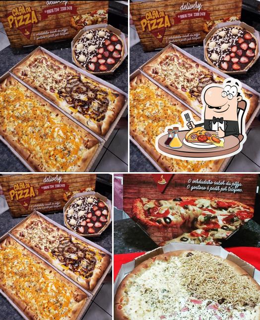 Peça pizza no Casa da Pizza