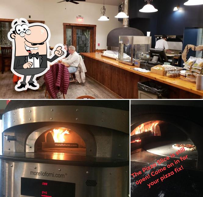 The Pizza Slice WoodFired Pizza and Gelato in Snowshoe Restaurant