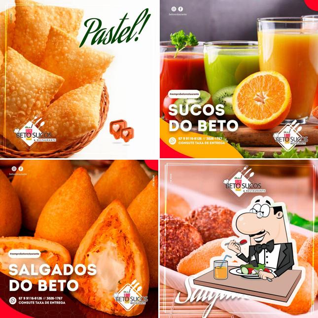 Platos en Beto Sucos