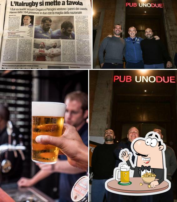 Pub Unodue offre un'ampia selezione di birre