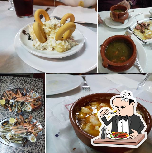 Food at O'Rincón Gallego