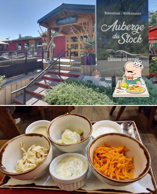 Nourriture à AUBERGE DU STOCK - Restaurant Traditionnel à l'Étang du Stock