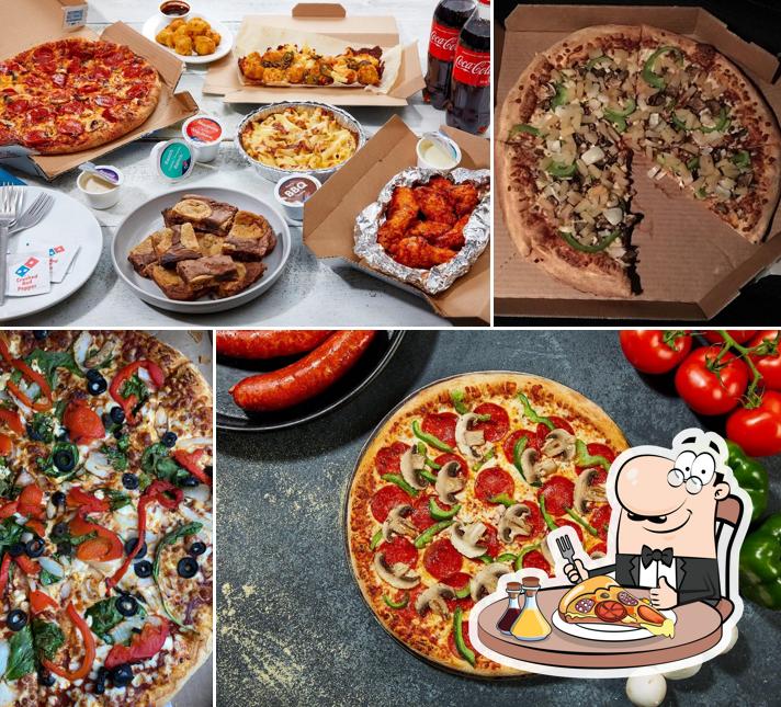 A Domino's Pizza, vous pouvez profiter des pizzas