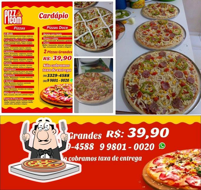 Consiga pizza no Pizza.com