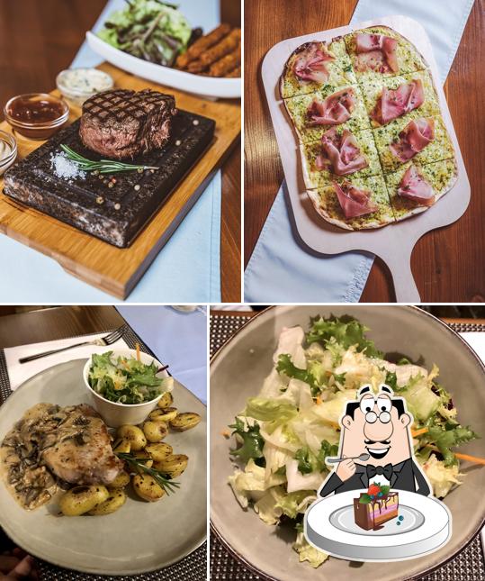 Torta al cioccolato al Restaurant Bündnerland Luzern