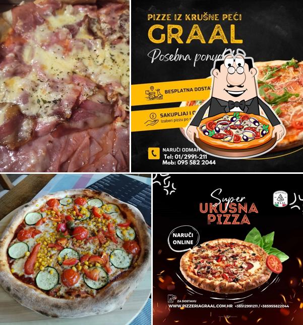 Prova una pizza a Pizzeria Graal