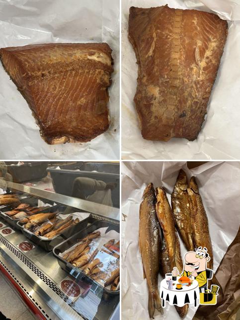 Russ Kendall's Smoke House in Knife River Restaurant menu and reviews