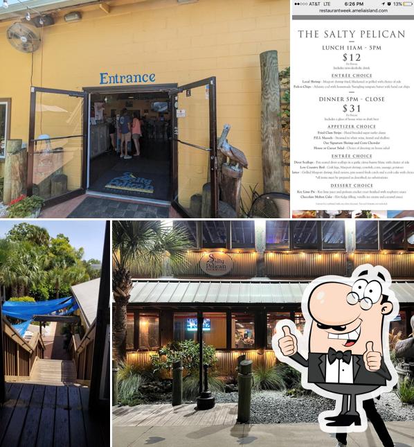 Salty Pelican Bar & Grill in Fernandina Beach Restaurant menu and reviews