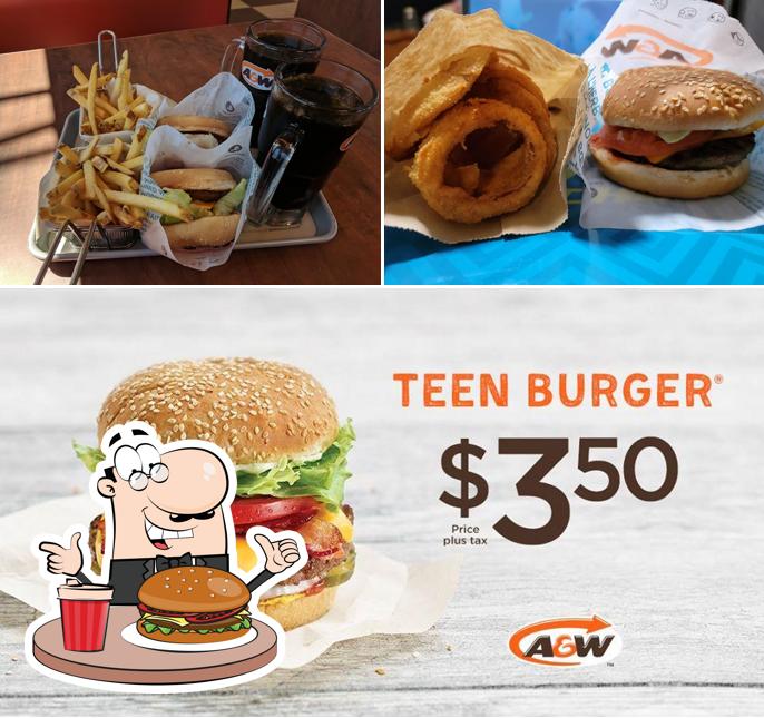 Prenez un hamburger à A&W