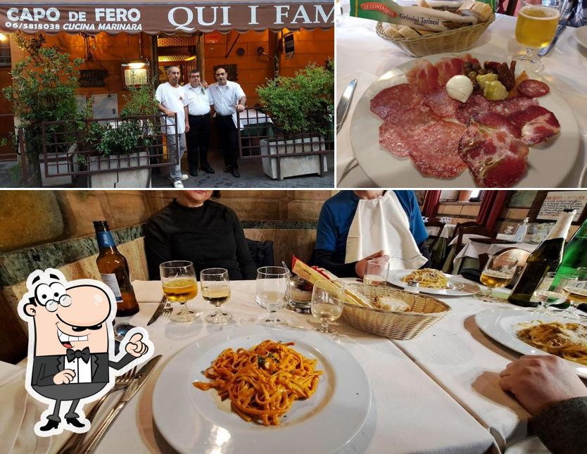 Dai un’occhiata alla foto che raffigura la interni e birra di Capo de Fero Roma