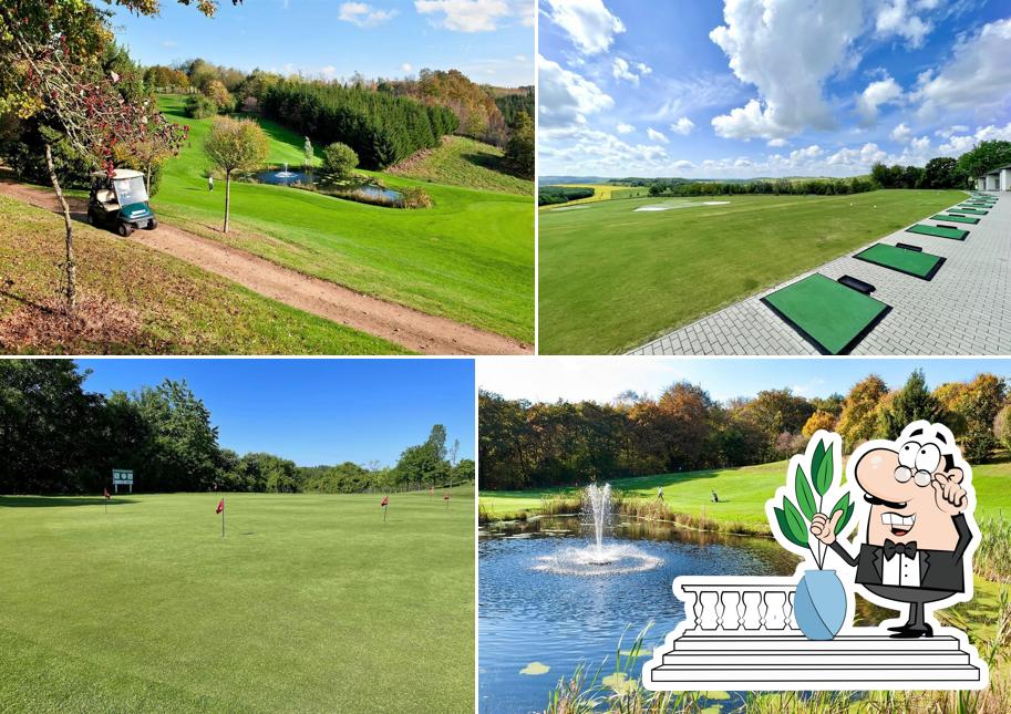 L'extérieur est une importante caractéristique de Golf de Clervaux