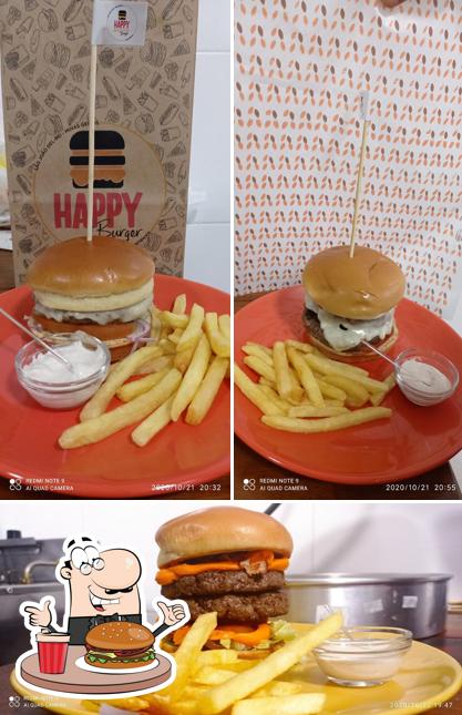 Os hambúrgueres do Happy Master Burger irão saciar uma variedade de gostos