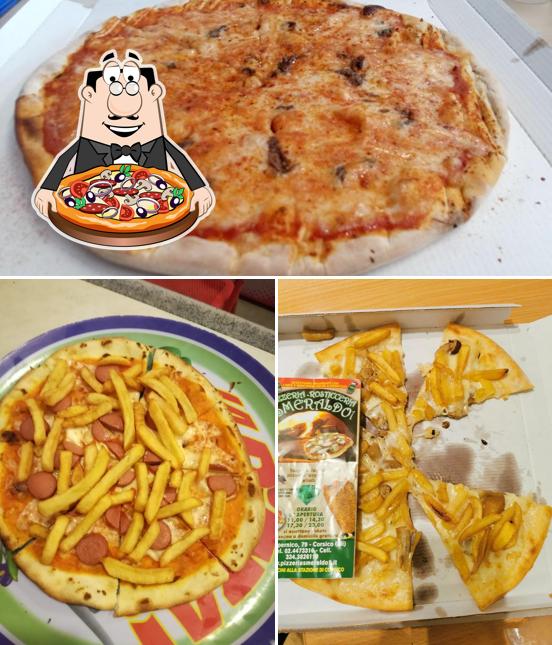 Choisissez des pizzas à Pizzeria Smeraldo 1