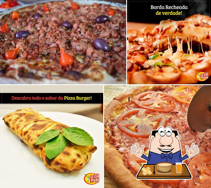 Comida em O Clã da Pizza