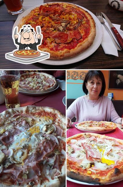 Order pizza at Ristorante Pierino