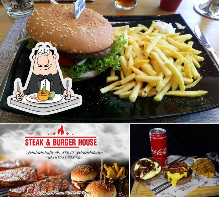Platos en Steak & Burger House