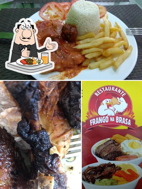 Comida em Frango na Brasa