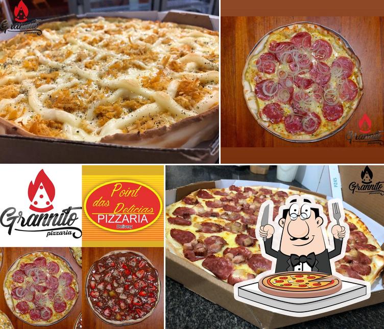 No Grannito Pizzaria, você pode degustar pizza