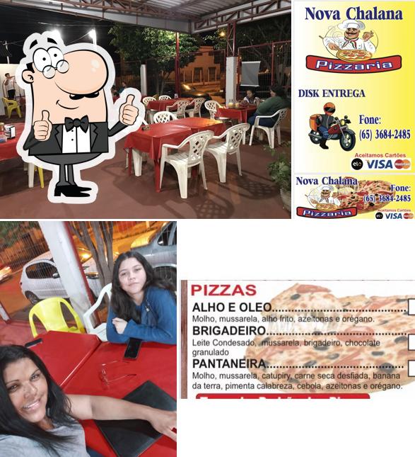 See this picture of Nova Chalana Pizzaria