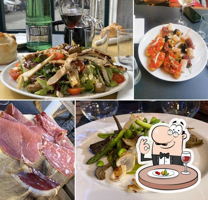Cibo al Enoteca Carso