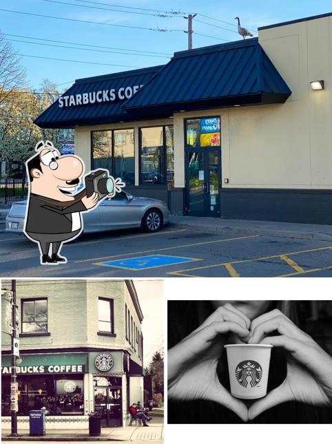 Взгляните на фотографию "Starbucks"